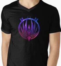 Colonist At Heart Men's V-Neck T-Shirt