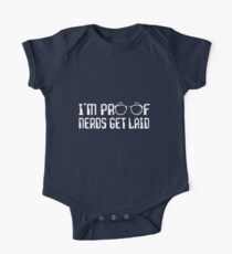 I'm proof nerds get laid One Piece - Short Sleeve