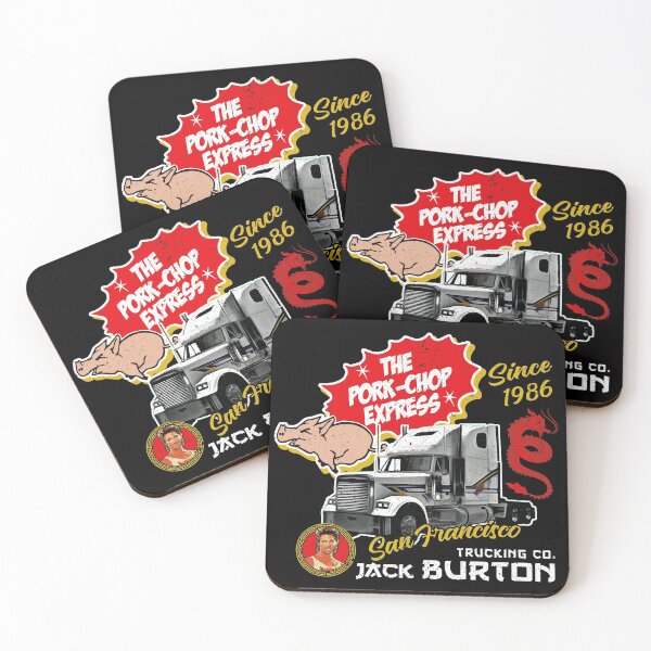Item preview, Jack Burton Pork Chop Express Trucking designed and sold by Alema Art.