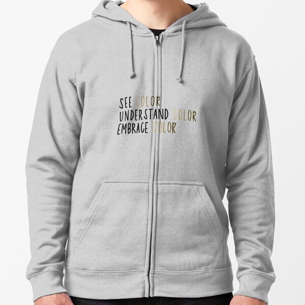 i see color hoodie