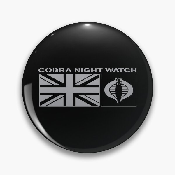 Item preview, Gi Joe Cobra Enemy Night Watch British Flag designed and sold by AJ  Liber.