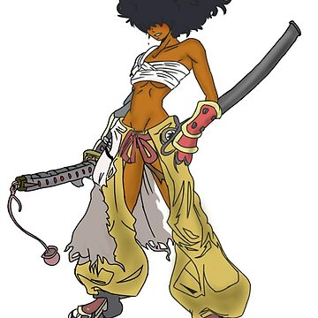Afro Samurai Girl by Speed
