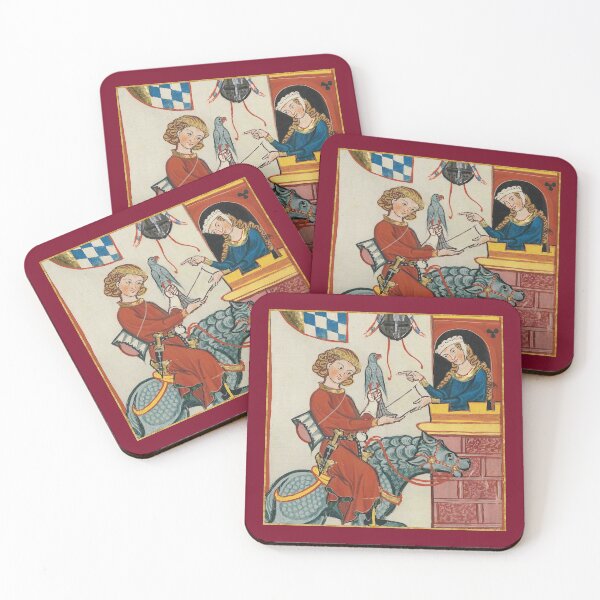 Item preview, Come To The Hunt Medieval Illumination designed and sold by Erin Rado.