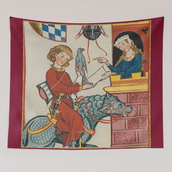Item preview, Come To The Hunt Medieval Illumination designed and sold by Erin Rado.