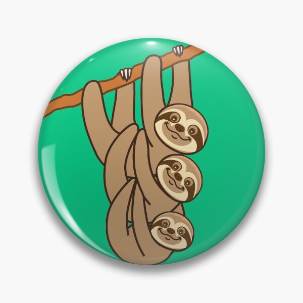 Item preview, Cute Sloth family!!! designed and sold by plushism.