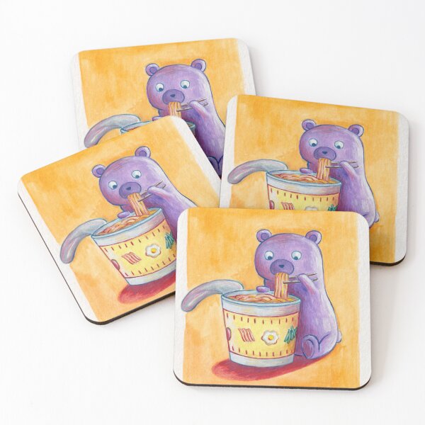 Item preview, Bear Eating Cupnoodles designed and sold by Jazlynn27.