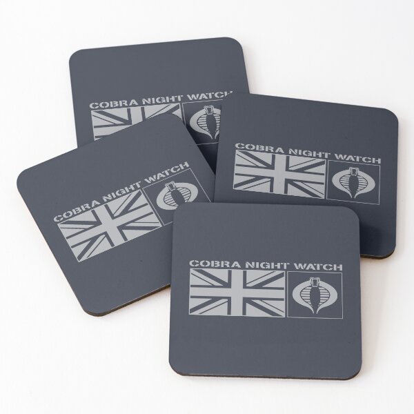 Item preview, Gi Joe Cobra Enemy Night Watch British Flag Logo designed and sold by AJ  Liber.
