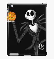 Jack Skellington and his pumpkin iPad Case/Skin