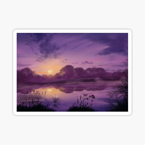 Lavender Mist Sticker