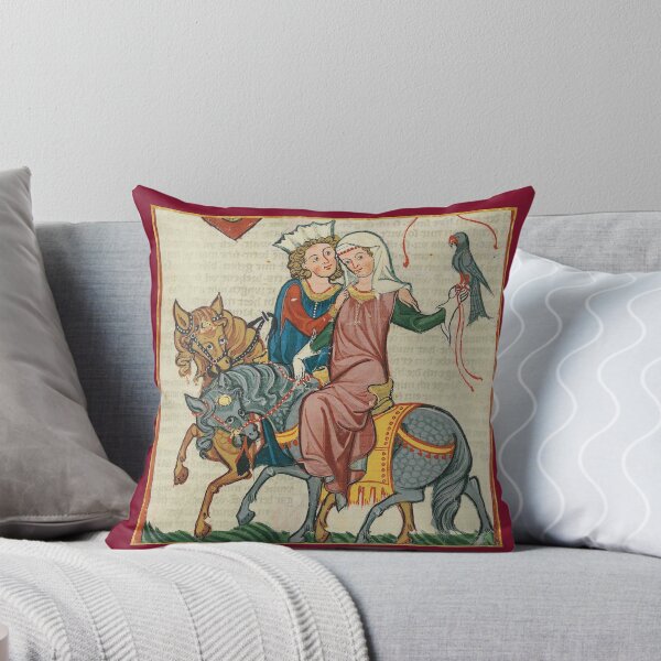 Item preview, The Lord and Lady Hunt Medieval Illumination designed and sold by Erin Rado.