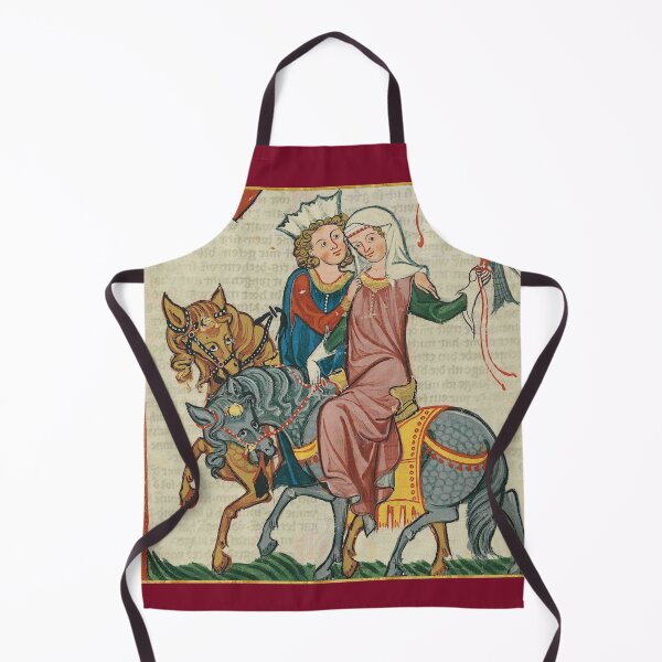 Item preview, The Lord and Lady Hunt Medieval Illumination designed and sold by Erin Rado.