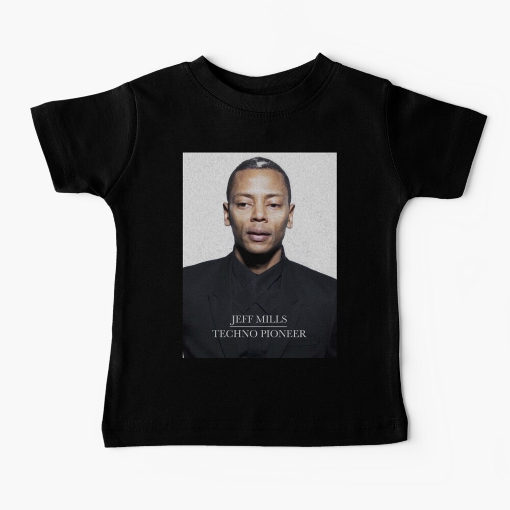 American Techno pioneer, digital oil painting Baby T-Shirt