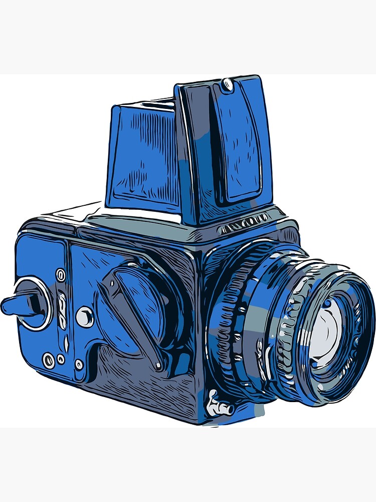 Hasselblad Camera Colourful Pop Art