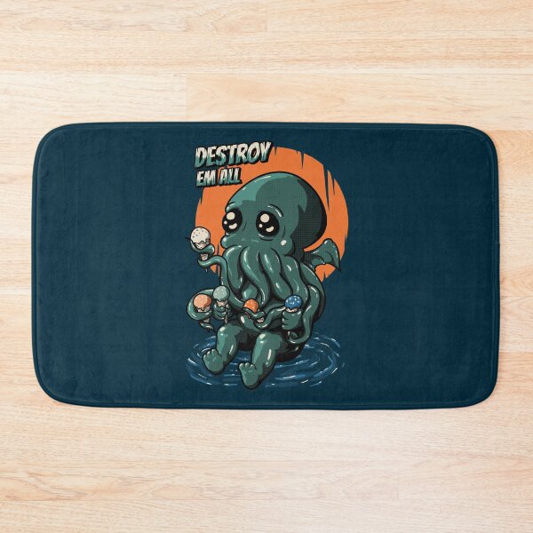 Item preview, The Ice Cream Destroyer - Cute Baby Cthulhu | Necronomicon Lovecraft Funny Kids Mask | Food foodie snack dessert | Tie Dye Backpack (Updated) designed and sold by Any Color Designs.
