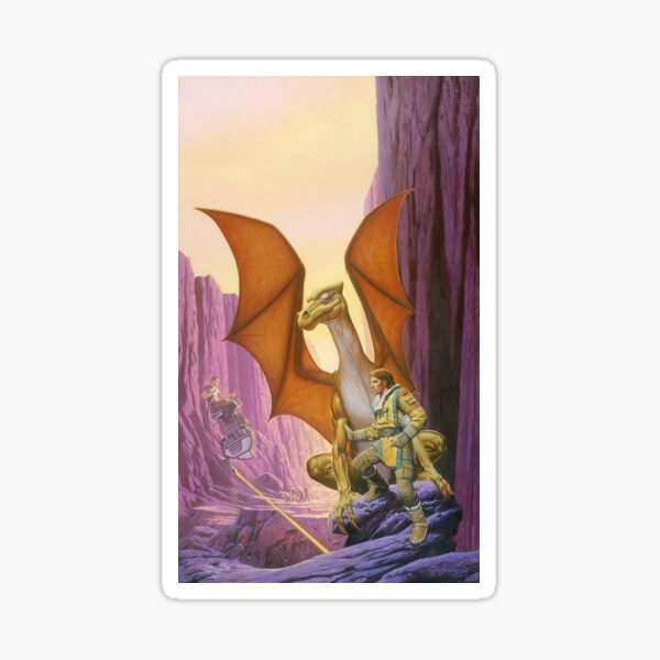THE CHRONICLES OF PERN: FIRST FALL Sticker