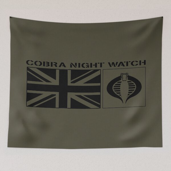 Item preview, Gi Joe Cobra Night Watch British Logo designed and sold by AJ  Liber.