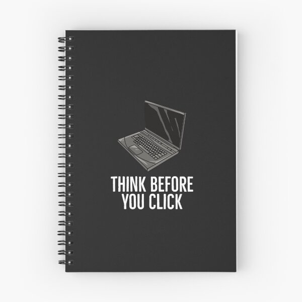 Item preview, Cybersecurity Awareness: Think Before You Click designed and sold by friendlyspoon.