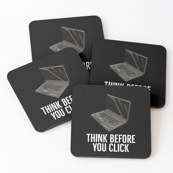 Item preview, Cybersecurity Awareness: Think Before You Click designed and sold by friendlyspoon.