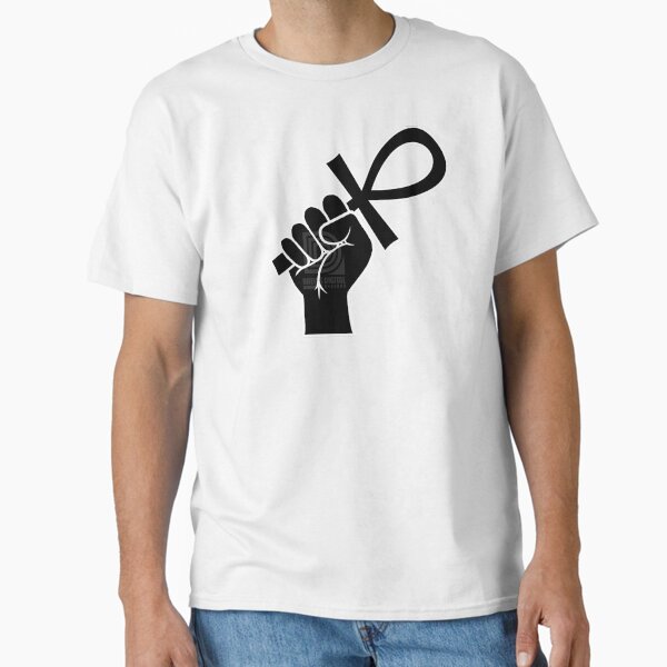 Item preview, Black Power Fist holding Ankh Egyptian Hieroglyph Symbol designed and sold by Andrew Browne.