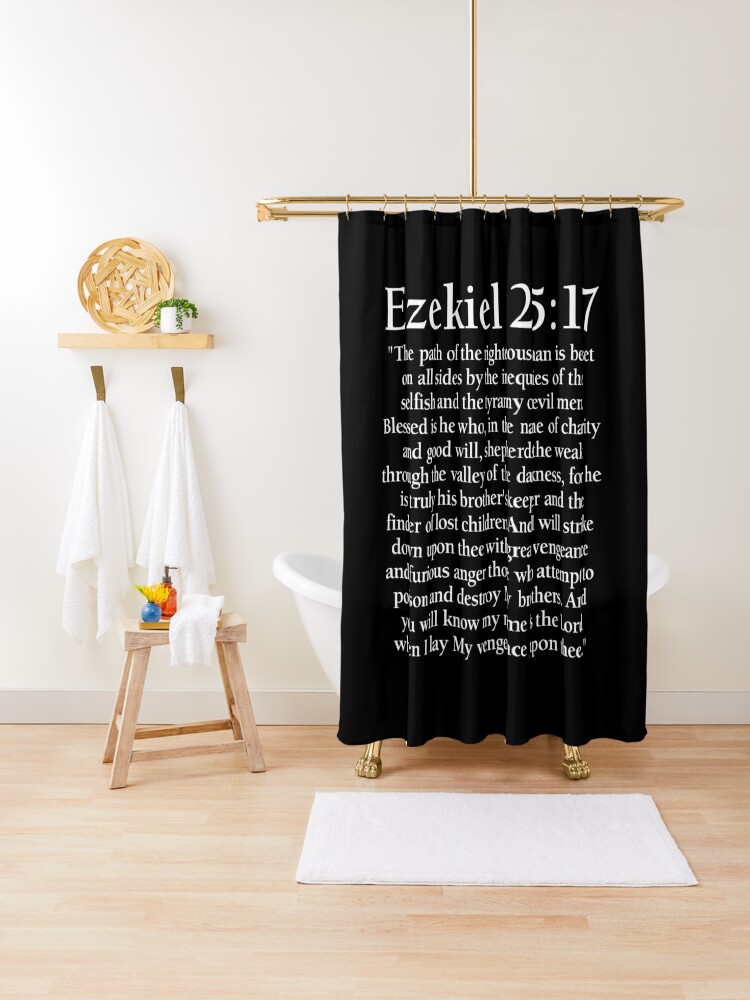 Ezekiel 25:17 - Full Passage Poster for Sale by PKHalford