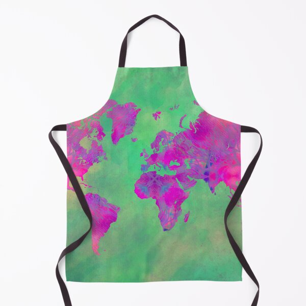 Item preview, world map 117 green purple #map #worldmap designed and sold by JBJart.