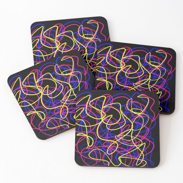 Item preview, Neon Color Swirls designed and sold by Stephanie Janae Schork.