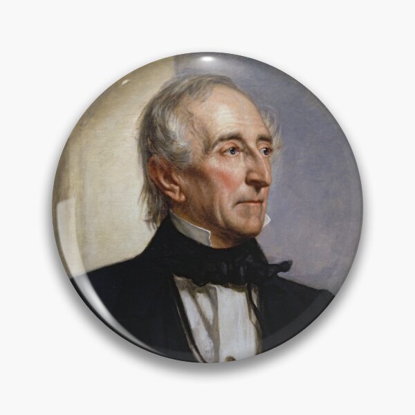 Item preview, President John Tyler Portrait - George Alexander Healy designed and sold by warishellstore.