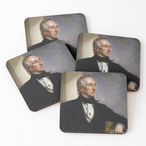 Item preview, President John Tyler Portrait - George Alexander Healy designed and sold by warishellstore.
