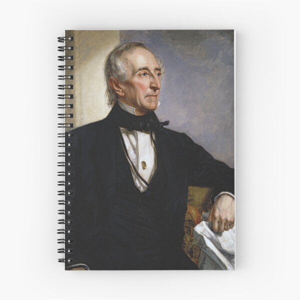 Item preview, President John Tyler Portrait - George Alexander Healy designed and sold by warishellstore.