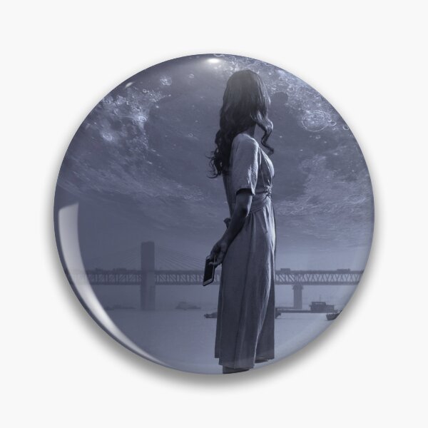 Item preview, Girl, Moon & Pier designed and sold by Yekaior.