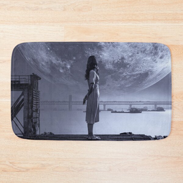 Item preview, Girl, Moon & Pier designed and sold by Yekaior.