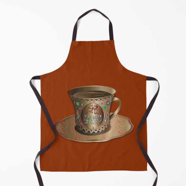 Item preview, Coffee Golden cup with Arabic litters ( Ana Mano ) designed and sold by Nobiya.
