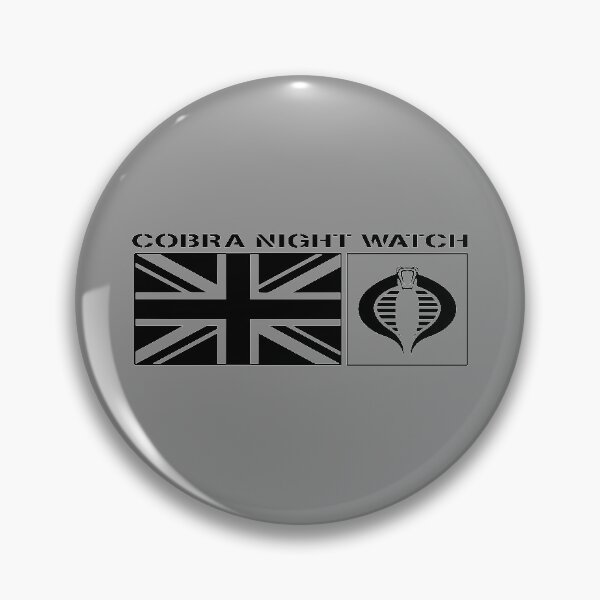 Item preview, Gi Joe Cobra Night Watch British Flag Logo designed and sold by AJ  Liber.