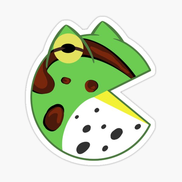 Item preview, Horned pacman Frog designed and sold by Amanda Axolotl.