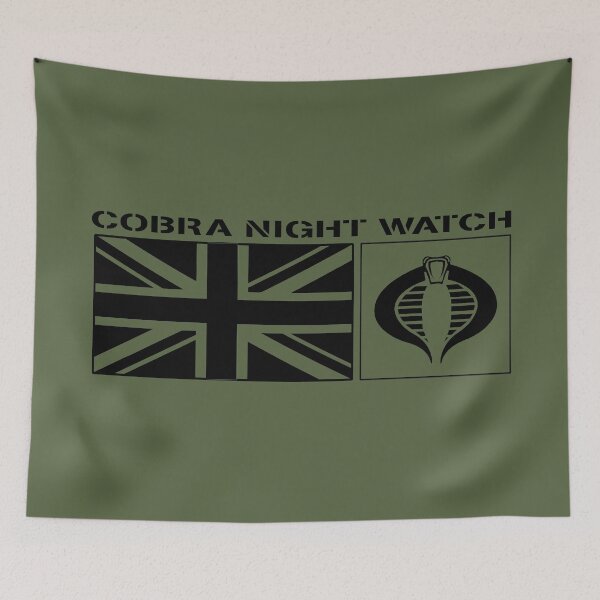 Item preview, Gi Joe Cobra Night Watch British Logo Design designed and sold by AJ  Liber.