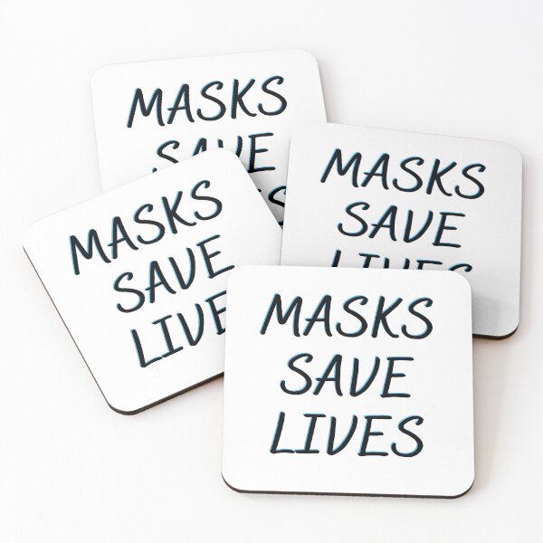 Item preview, Masks Save Lives designed and sold by 2MdesignStore.
