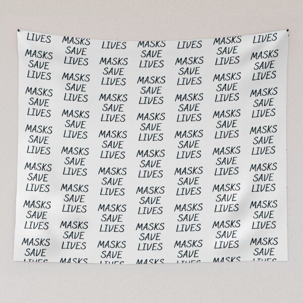 Item preview, Masks Save Lives designed and sold by 2MdesignStore.