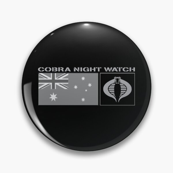 Item preview, Gi Joe Cobra Enemy Night Watch Australian Flag designed and sold by AJ  Liber.
