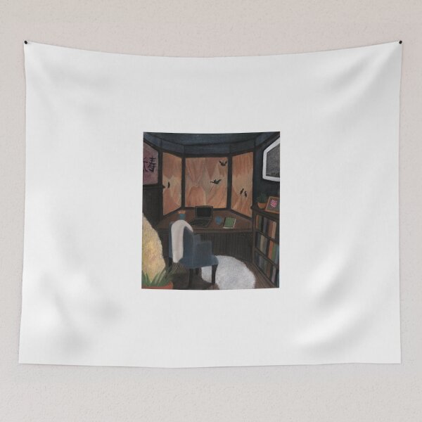Item preview, Bedroom Interior with Subterranean View designed and sold by ashtree-designs.