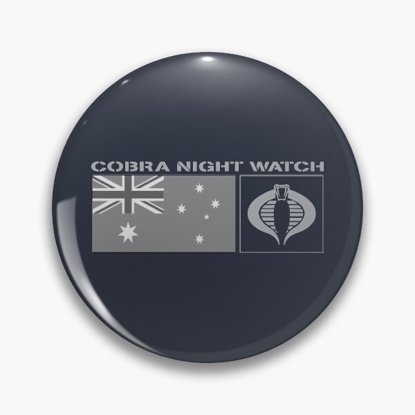 Item preview, Gi Joe Cobra Enemy Night Watch Australian Flag Artwork designed and sold by AJ  Liber.