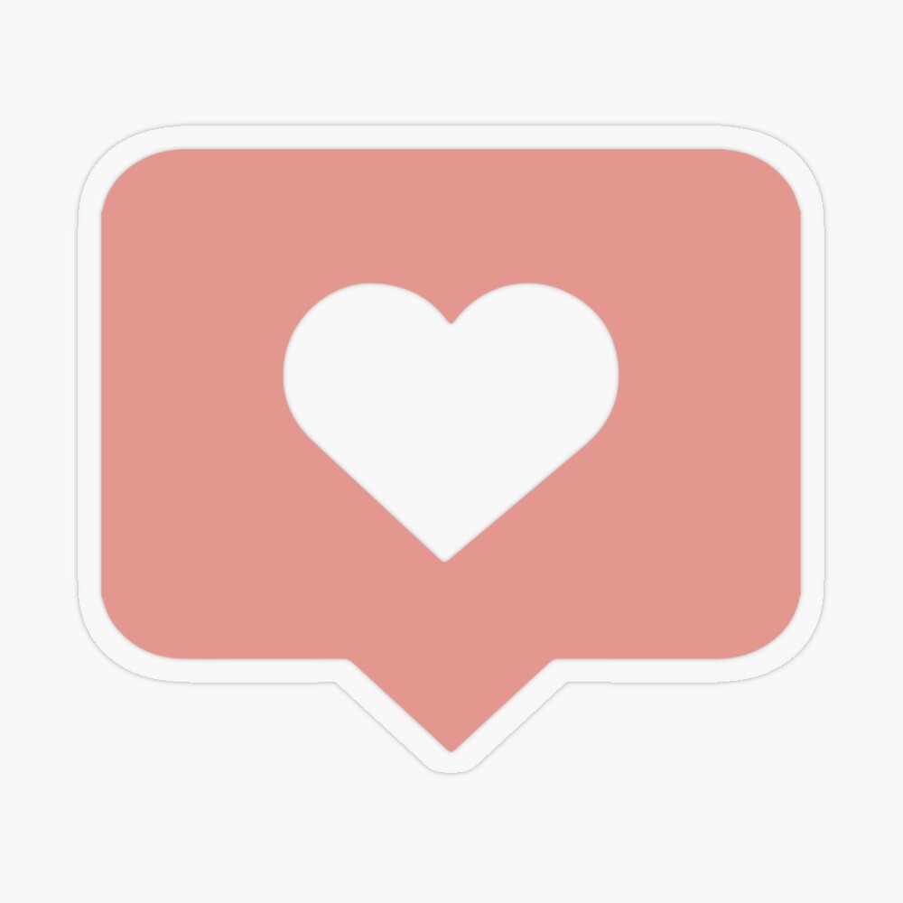 little pink hearts sticker six-pack Sticker for Sale by rj-xo