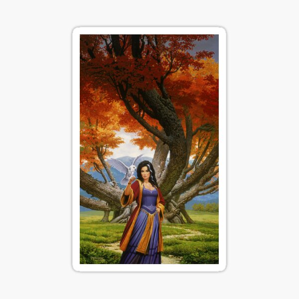 POLGARA THE SORCERESS Sticker