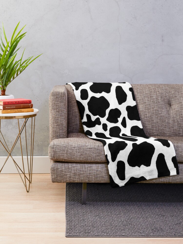 "cow print" Throw Blanket for Sale by emmasdesigns Redbubble