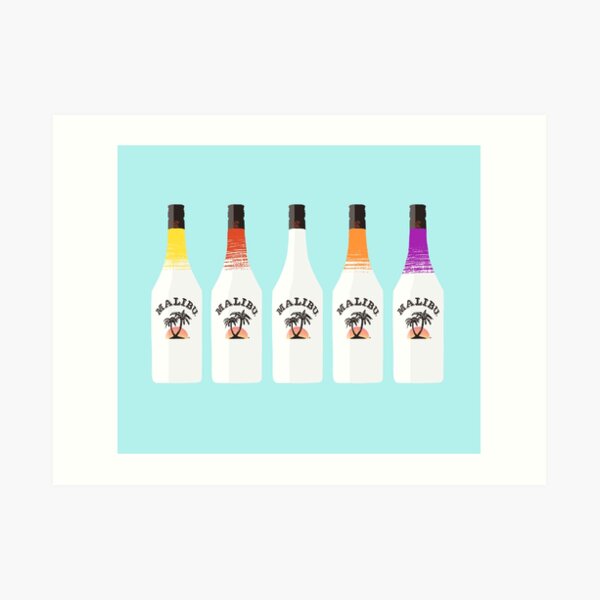 Malibu Rum Wall Art | Redbubble