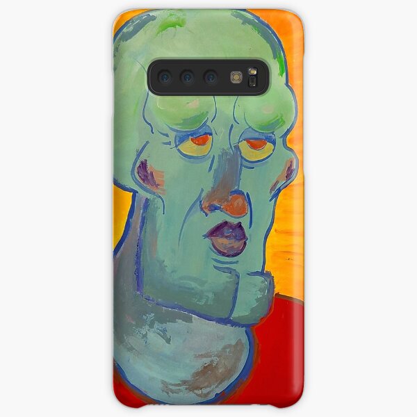 Squidward Cases For Samsung Galaxy Redbubble - squidward nose roblox song