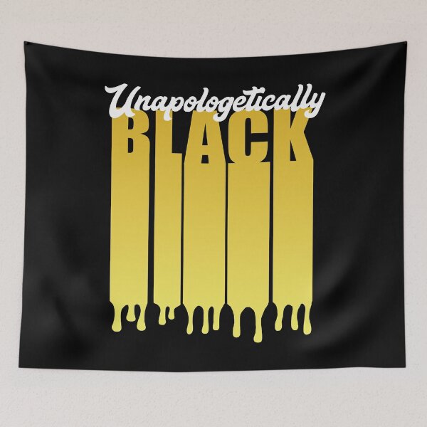 Artikelvorschau, Unapologetically Black Dripping Letters entworfen und verkauft von blackartmatters.