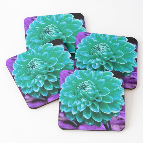 Item preview, Turquoise Dahlia designed and sold by AlternativeHue.