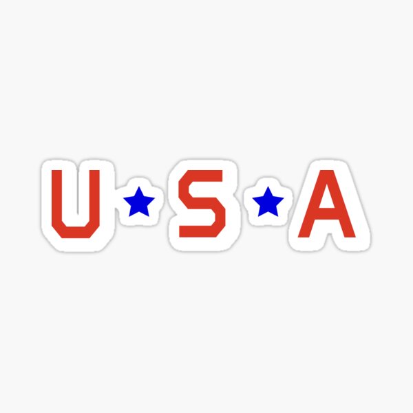 "Team USA" Sticker for Sale by MightyDucksD123 Redbubble