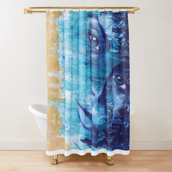 The Sea Inside II Shower Curtain