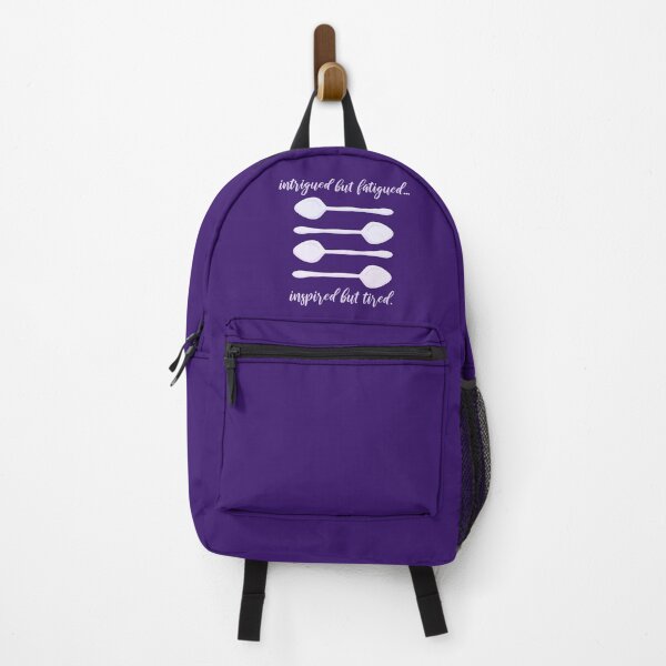 Item preview, Intrigued But Fatigued, Inspired But Tired (Spoonie, Lavender) designed and sold by KelseyLovelle.